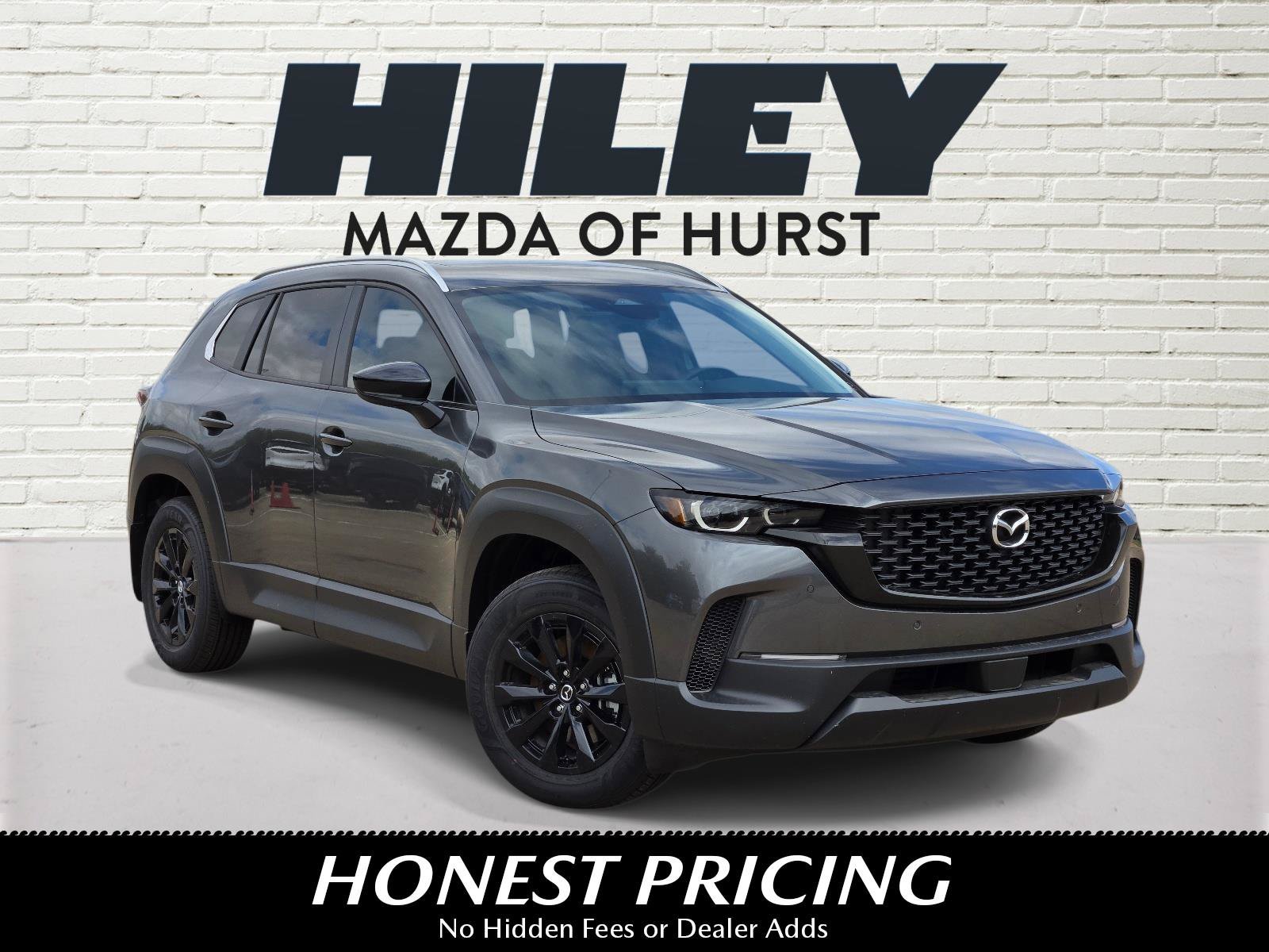 New 2026 Machine Gray Metallic Mazda Preferred AWD image 1