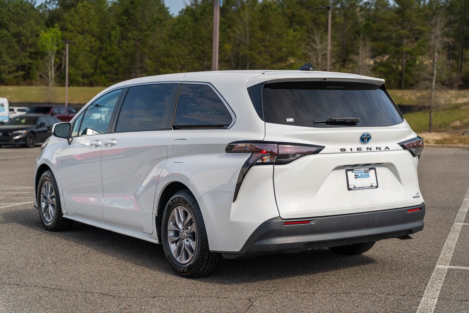 Used 2024 White Toyota LE image 4