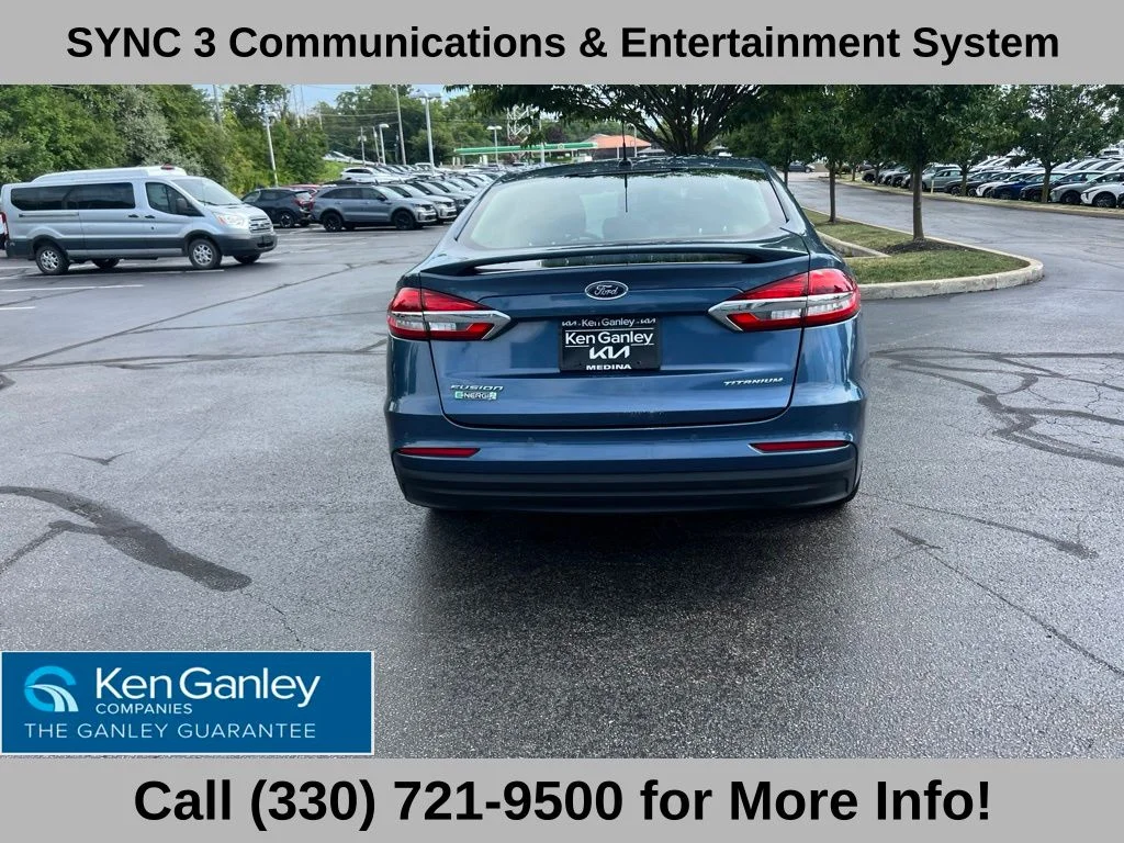 Used 2019 Blue Ford Titanium image 8