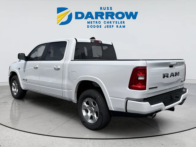 New 2026 Bright White Clear-Coat Exterior Paint RAM Big Horn/Lone Star image 3