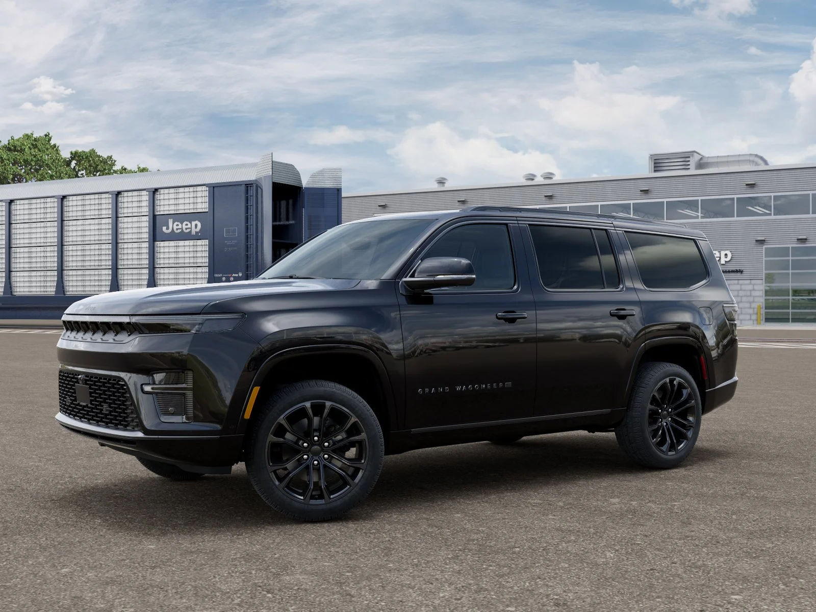 New 2026 High Gloss Black Exterior Paint Jeep Grand Wagoneer image 1