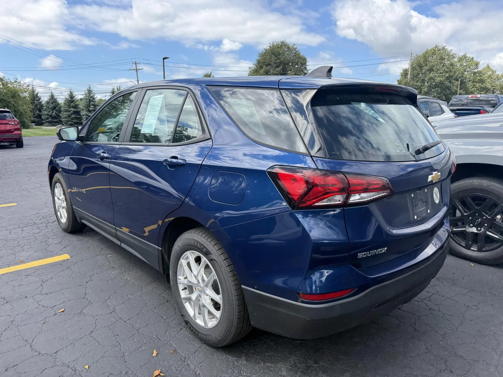 Used 2022 Blue Glow Metallic Chevrolet LS image 4
