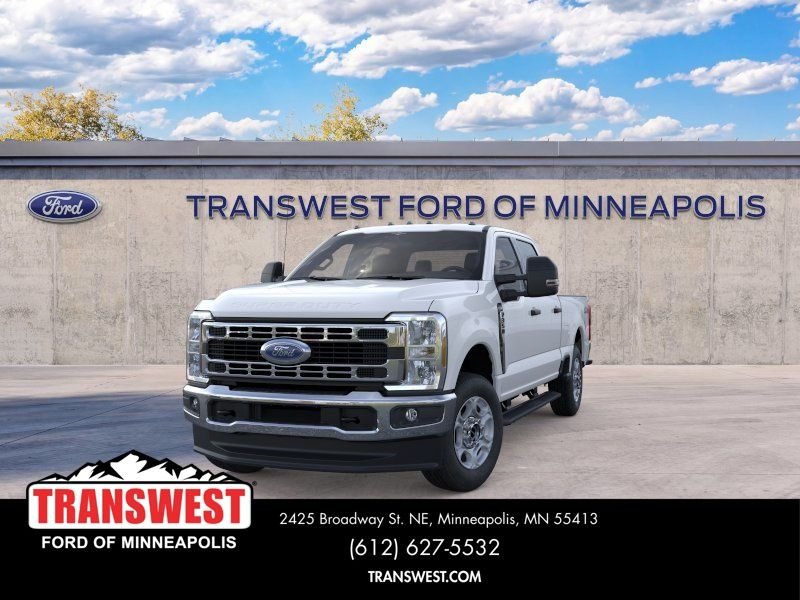 New 2026 Oxford White Ford F-350® XLT image 2