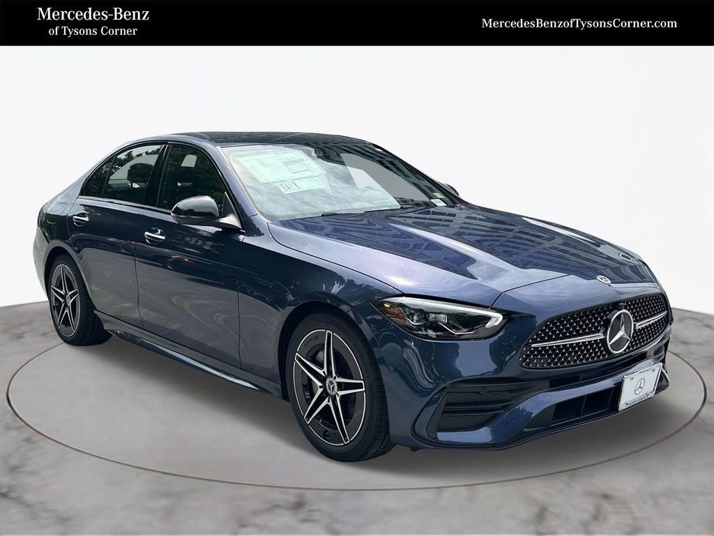 Used 2024 Starling Blue Metallic Mercedes-Benz C 300 image 1
