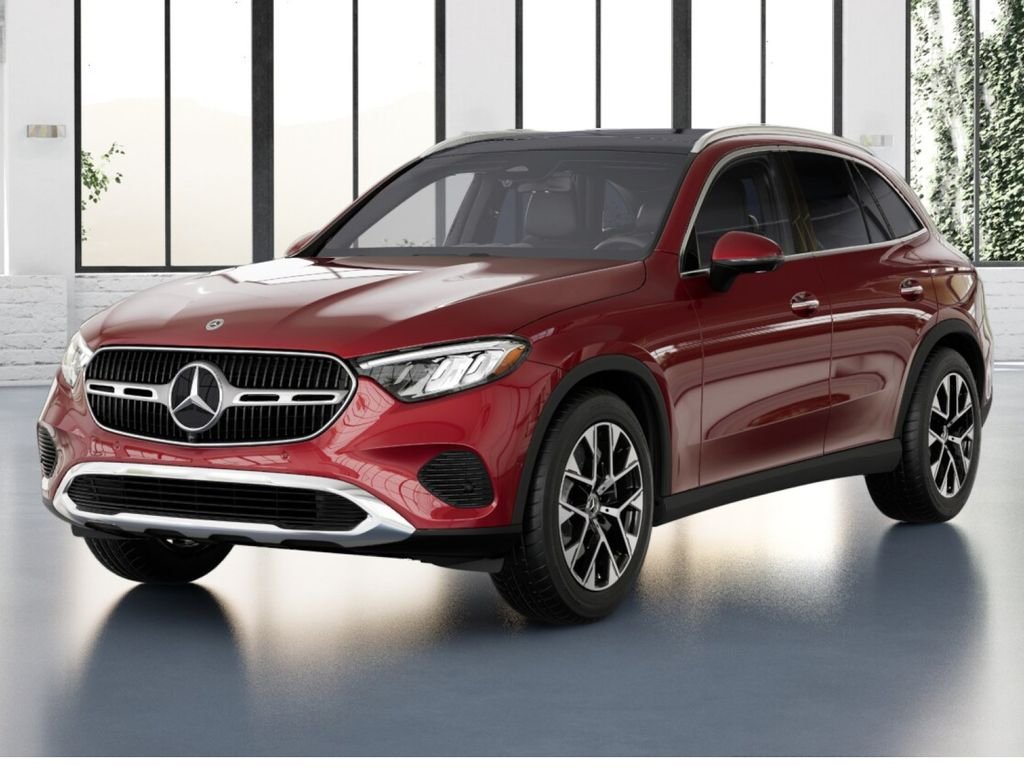 New 2026 MANUFAKTUR Patagonia Red Metallic Mercedes-Benz GLC 350 image 1