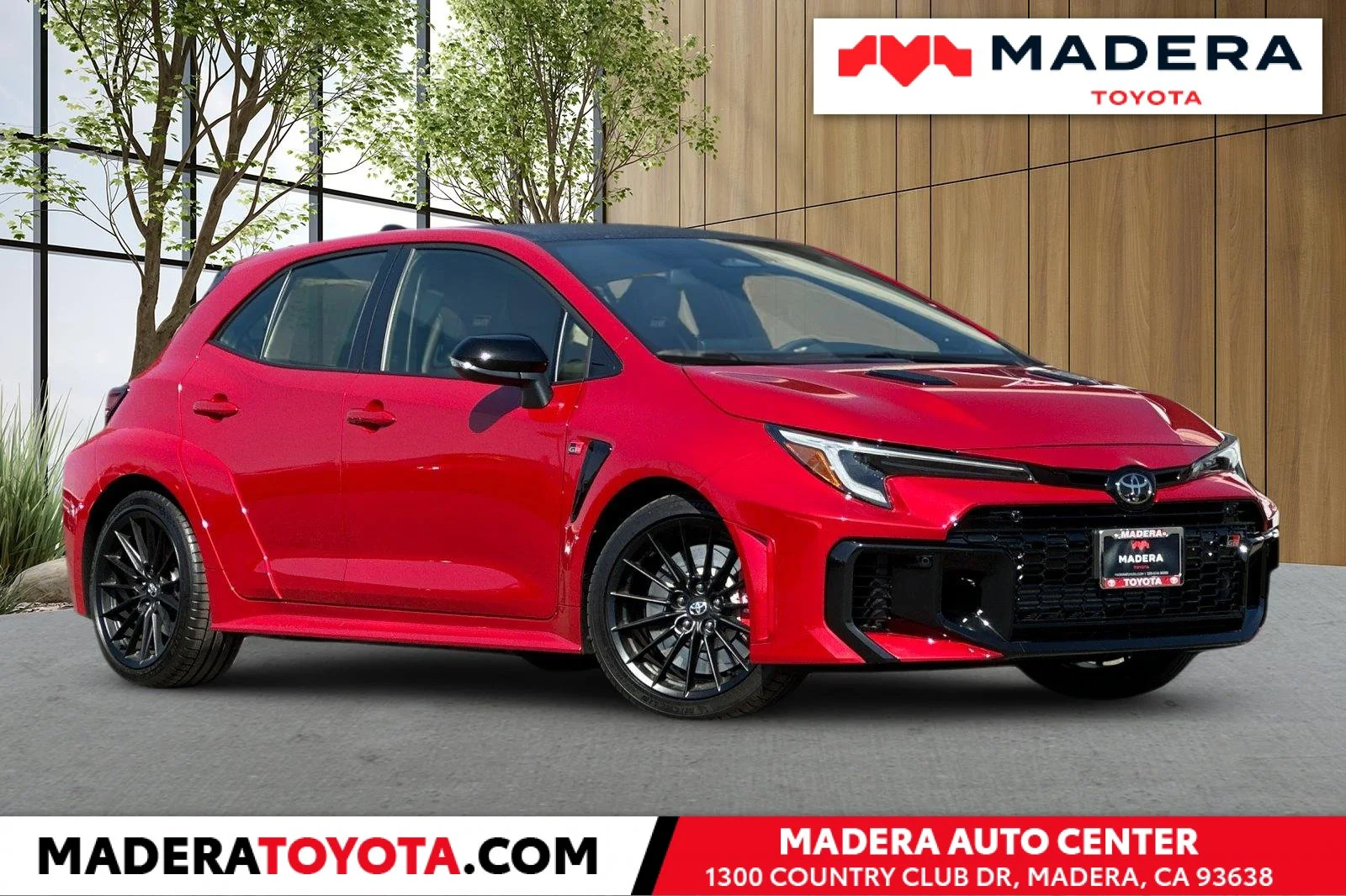New 2026 Supersonic Red Toyota GR Corolla Premium Plus image 1
