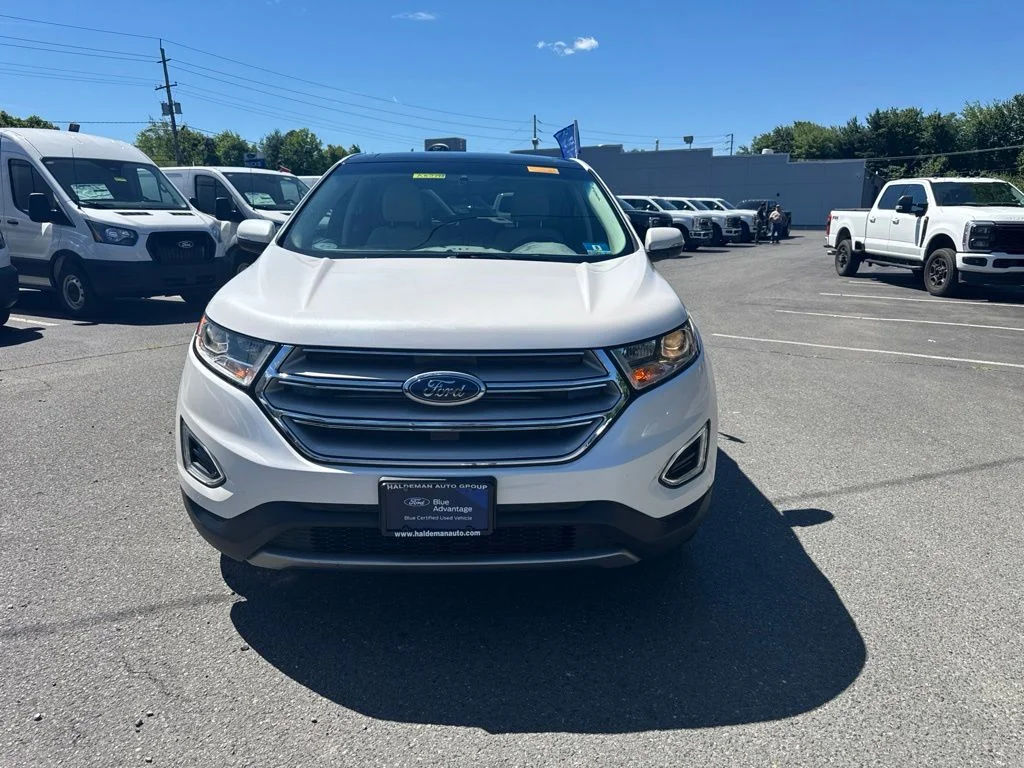Used 2018 White Ford Titanium image 8