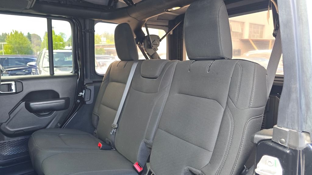 Used 2022 Black Clearcoat Jeep Unlimited Willys image 17