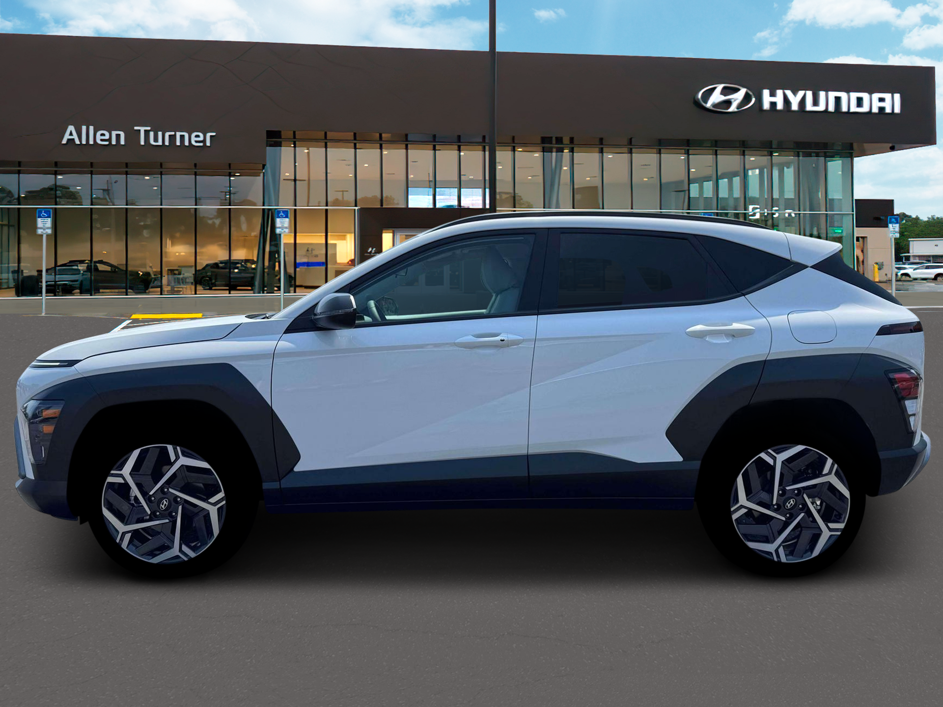 New 2026 Atlas White Hyundai SEL Premium FWD image 3