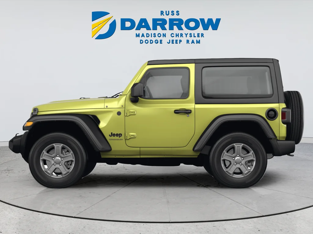 Used 2023 Yellow Jeep Sahara 4xe image 2