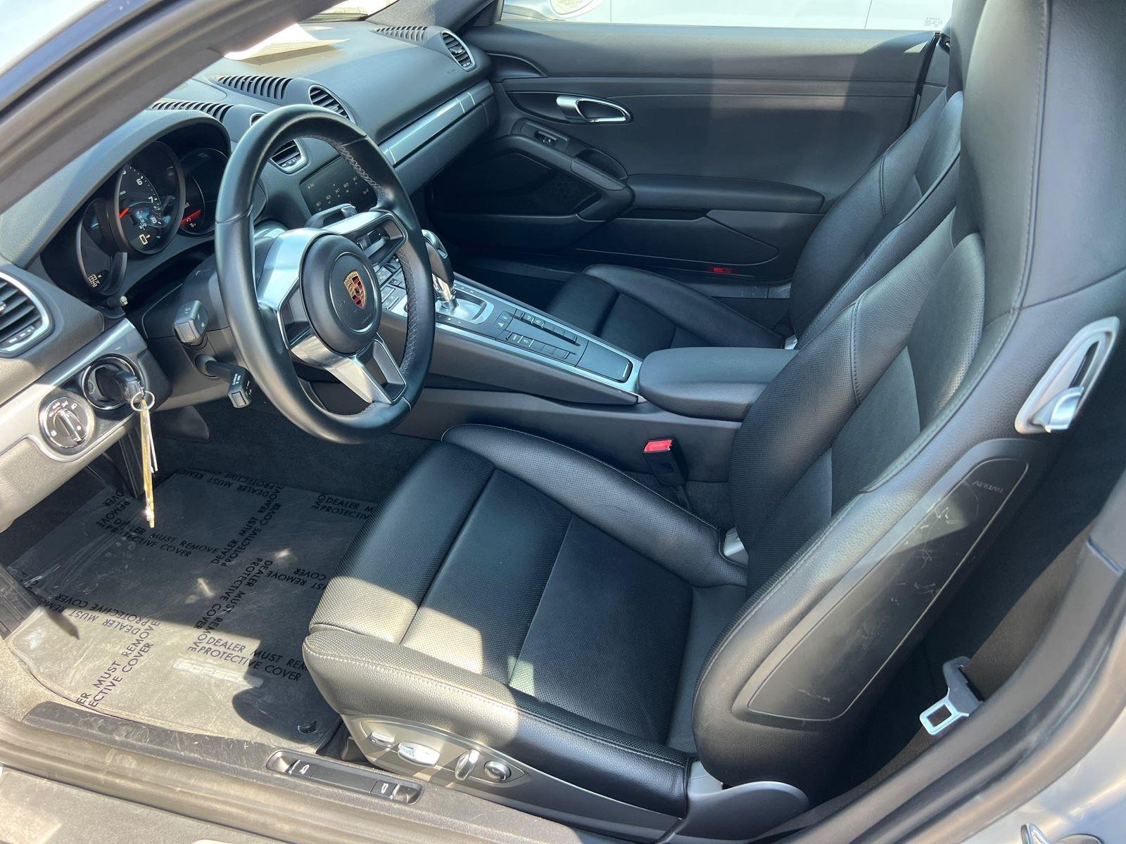 Used 2018 Rhodium Silver Metallic Porsche 718 Cayman image 9