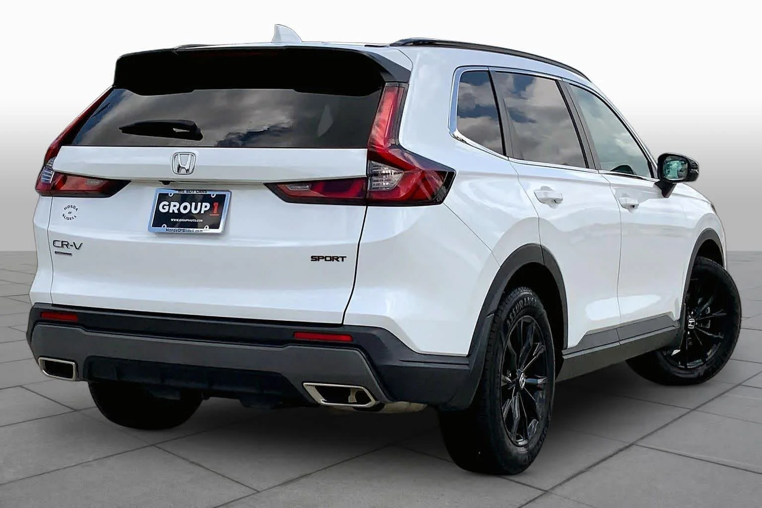 Used 2023 Platinum White Pearl Honda HYB AWD SPORT BD image 13