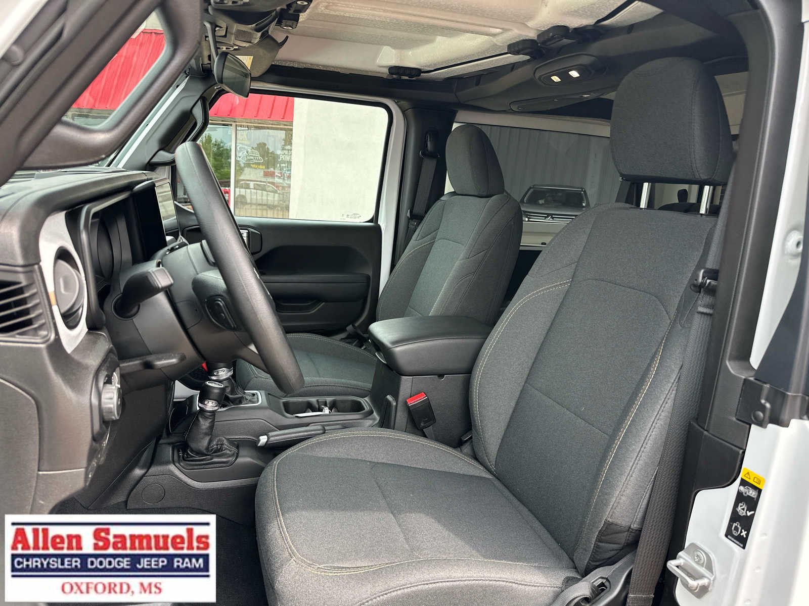 Certified Used 2025 Bright White Clearcoat Jeep Sport image 11