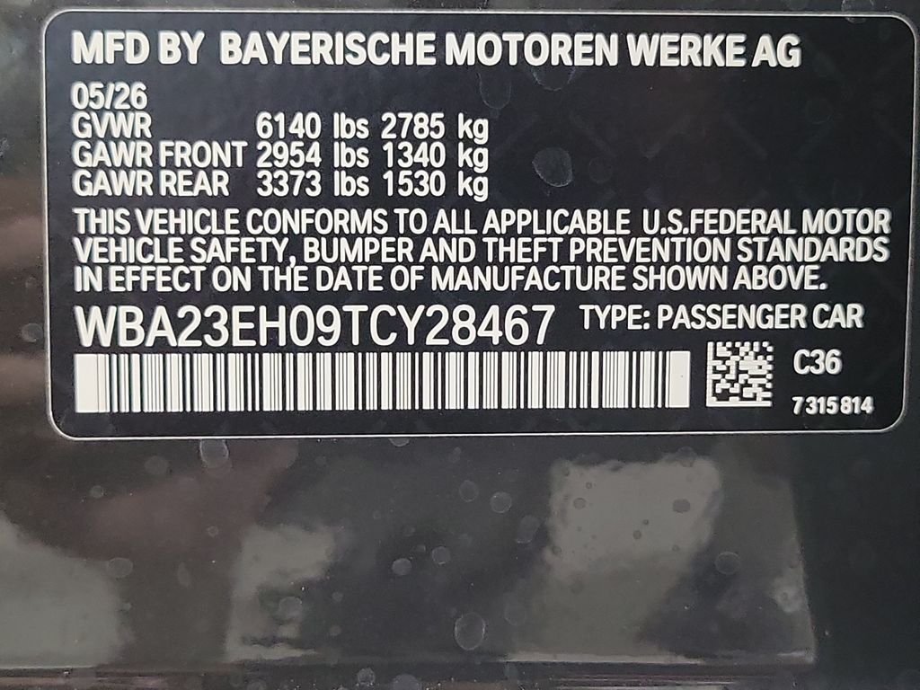 New 2026 Dravit Grey Metallic BMW 740i image 23