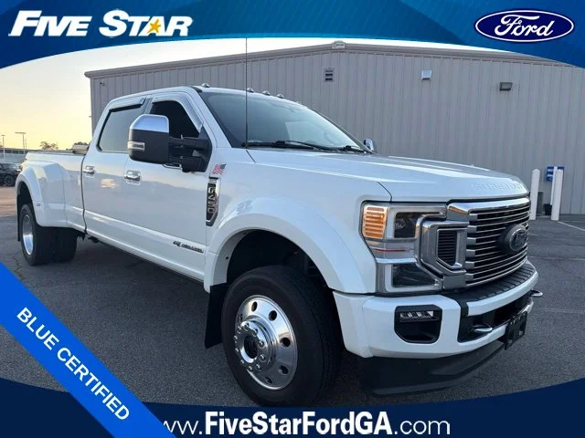 Used 2021 White Ford Platinum image 1