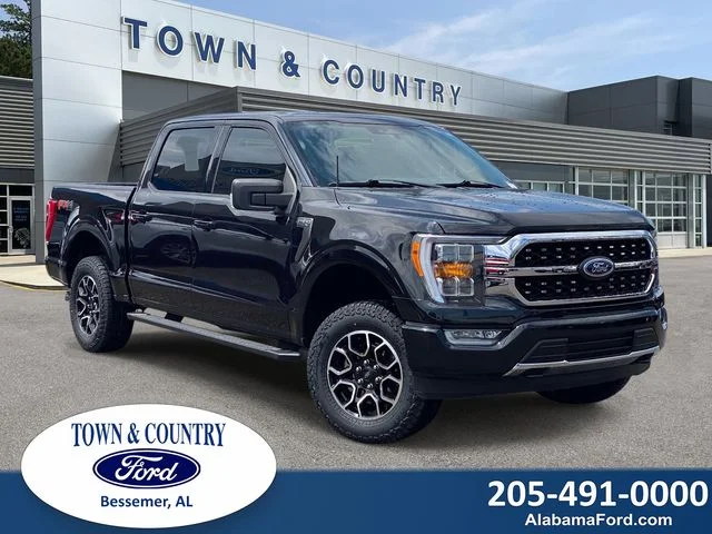 Certified Used 2023 Black Ford XLT image 1