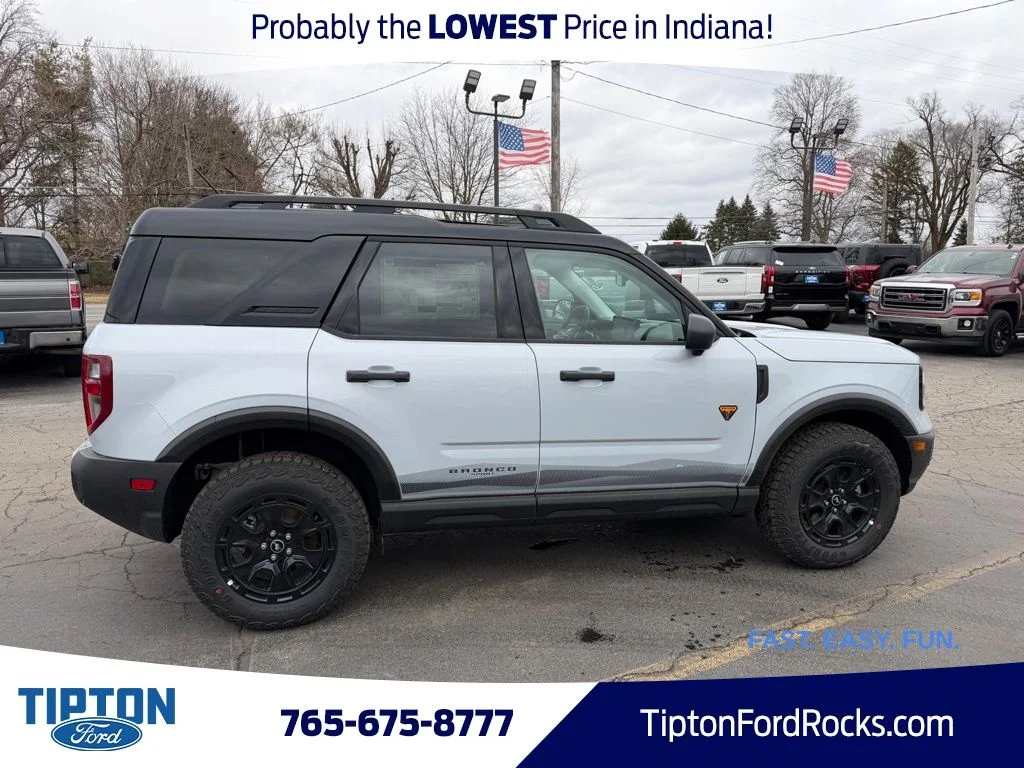New 2026 Space White Metallic Ford Badlands® image 11