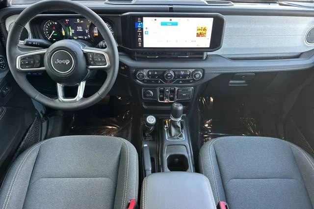 Used 2025 Gray Jeep Sahara 4xe image 15