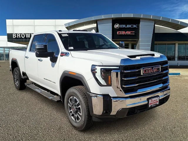New 2026 GMC Sierra 2500 HD SLT Four Wheel Drive Crew Cab