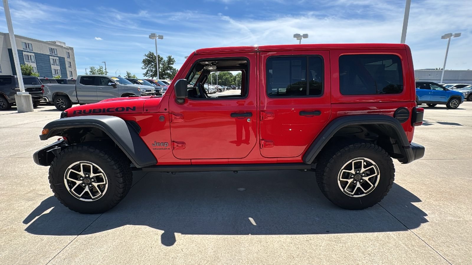 Used 2025 Red Jeep Rubicon image 9