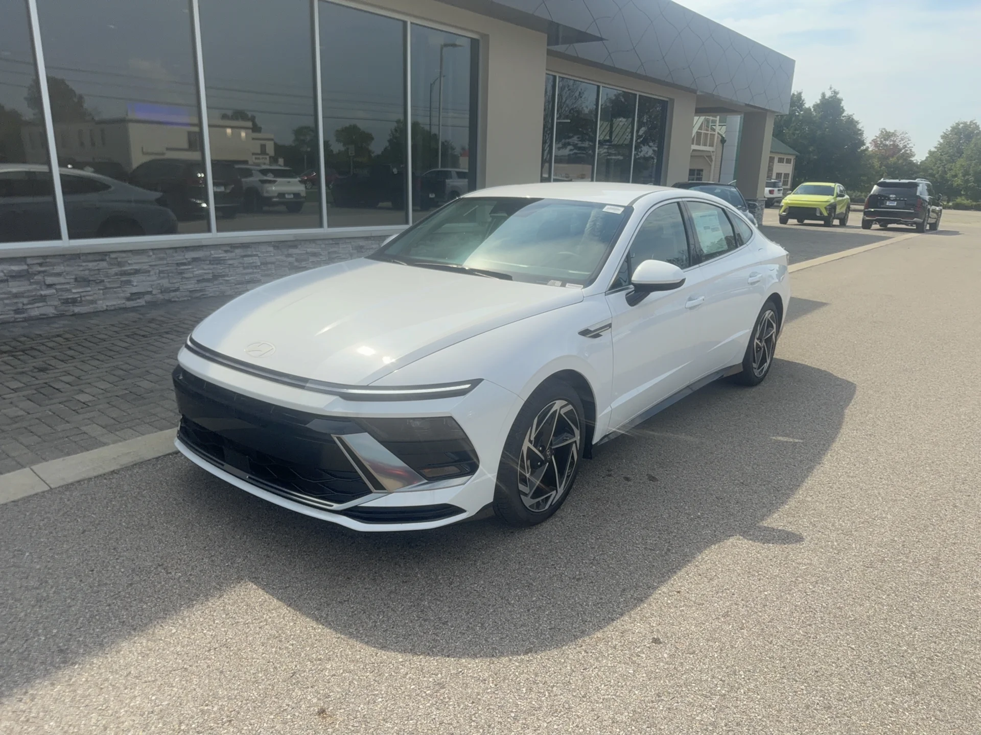 New 2026 Serenity White Pearl Hyundai SEL Sport image 1