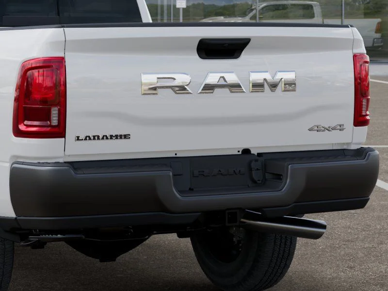 New 2026 Bright White Clear-Coat Exterior Paint RAM Laramie image 14