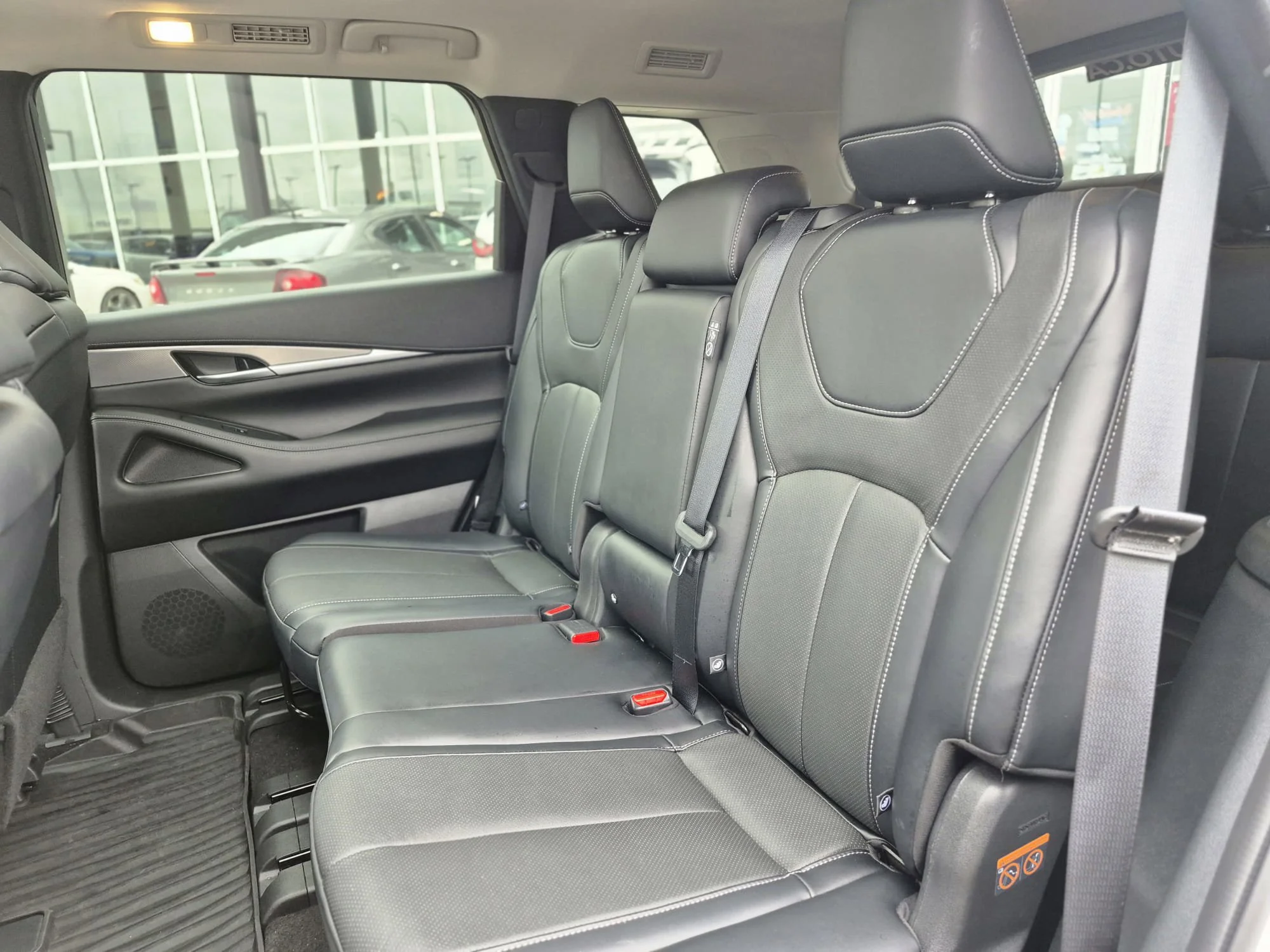 Certified Used 2023 Liquid Platinum Metallic INFINITI Luxe AWD*7 Pass | Adapt Cruise | Remote Start | Nav | 360 Cam | Htd Leather | Pano Roof | Htd Wheel image 10