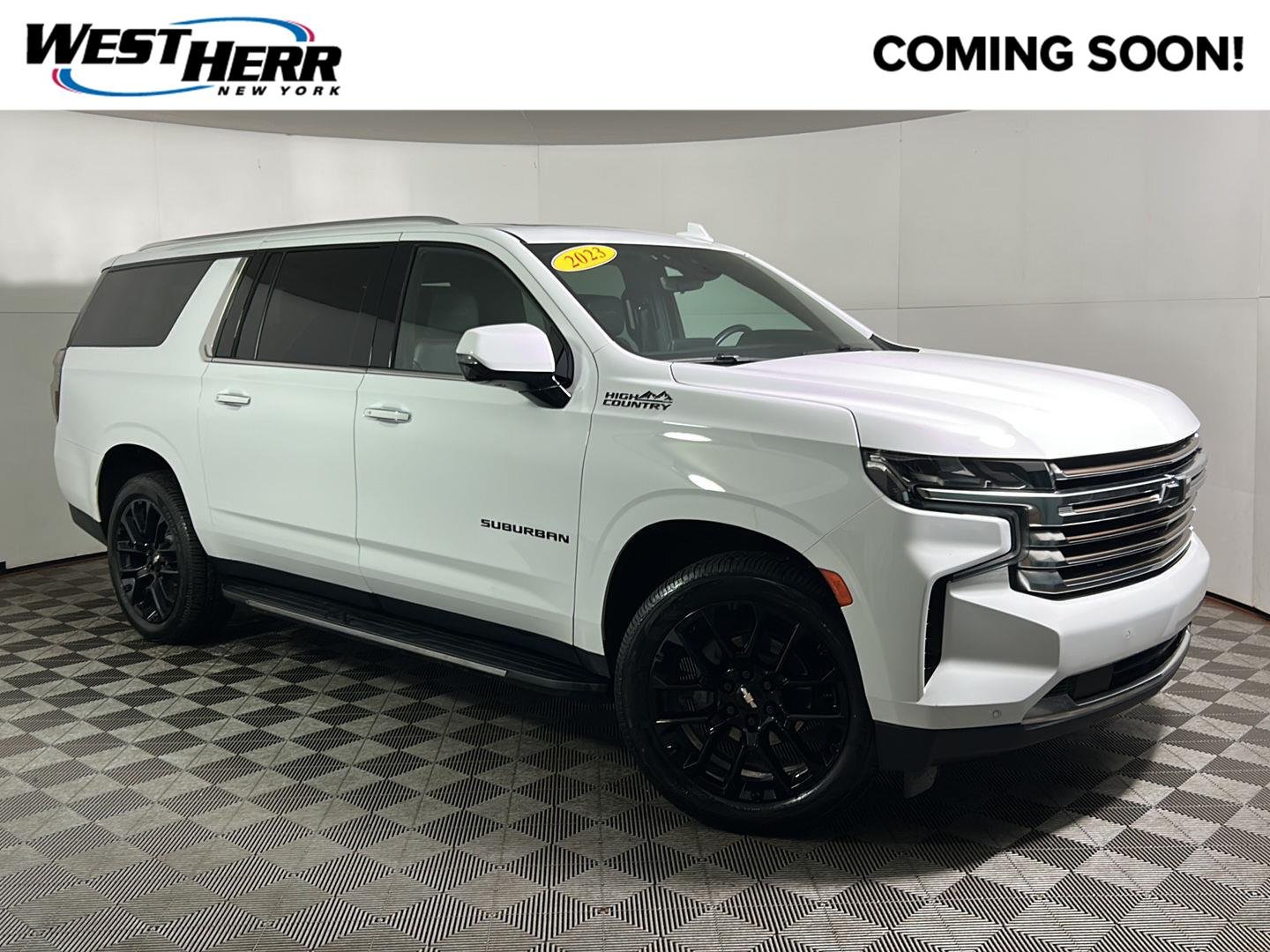 Used 2023 Summit White Chevrolet High Country image 1
