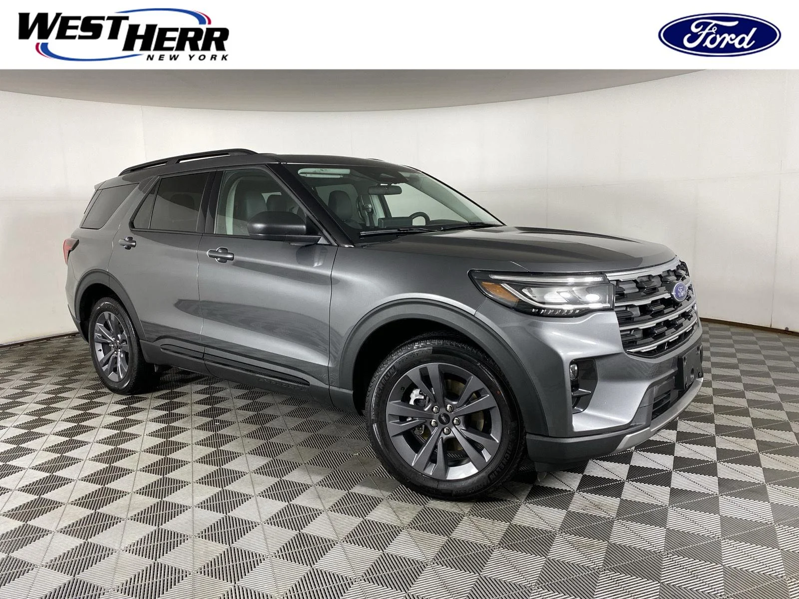 New 2026 Carbonized Gray Metallic Ford Active image 1