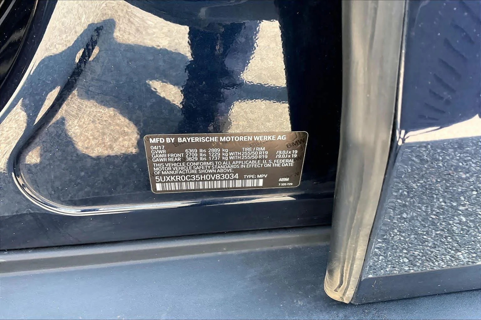 Used 2017 Imperial Blue Metallic BMW xDrive35i image 33