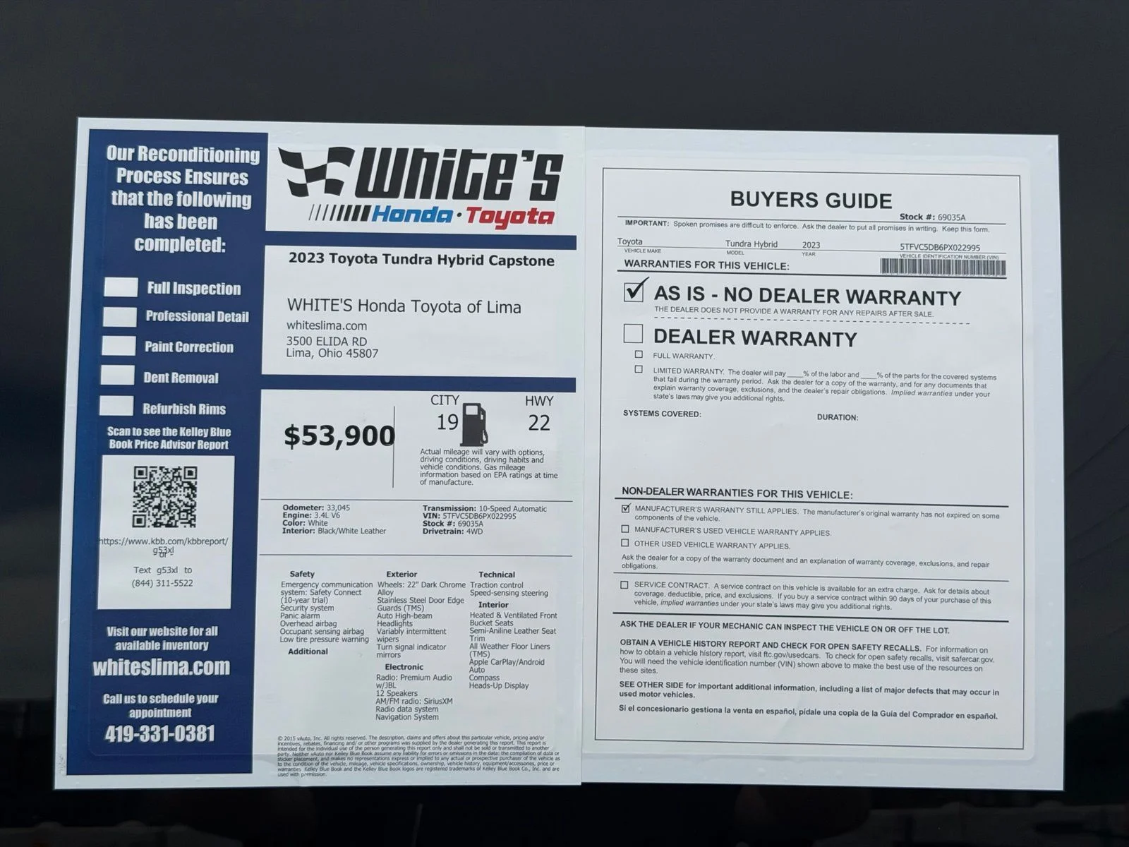Used 2023 Beige Toyota Capstone image 35