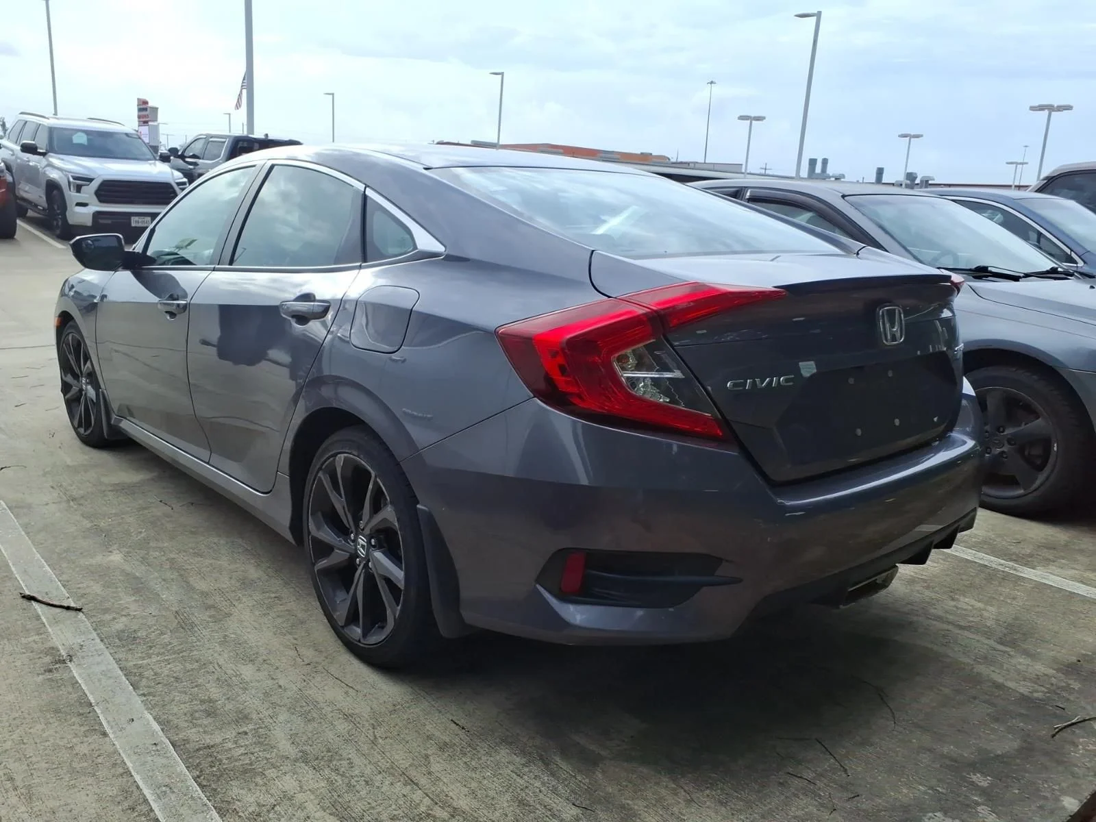 Used 2020 Gray Honda Sport image 2