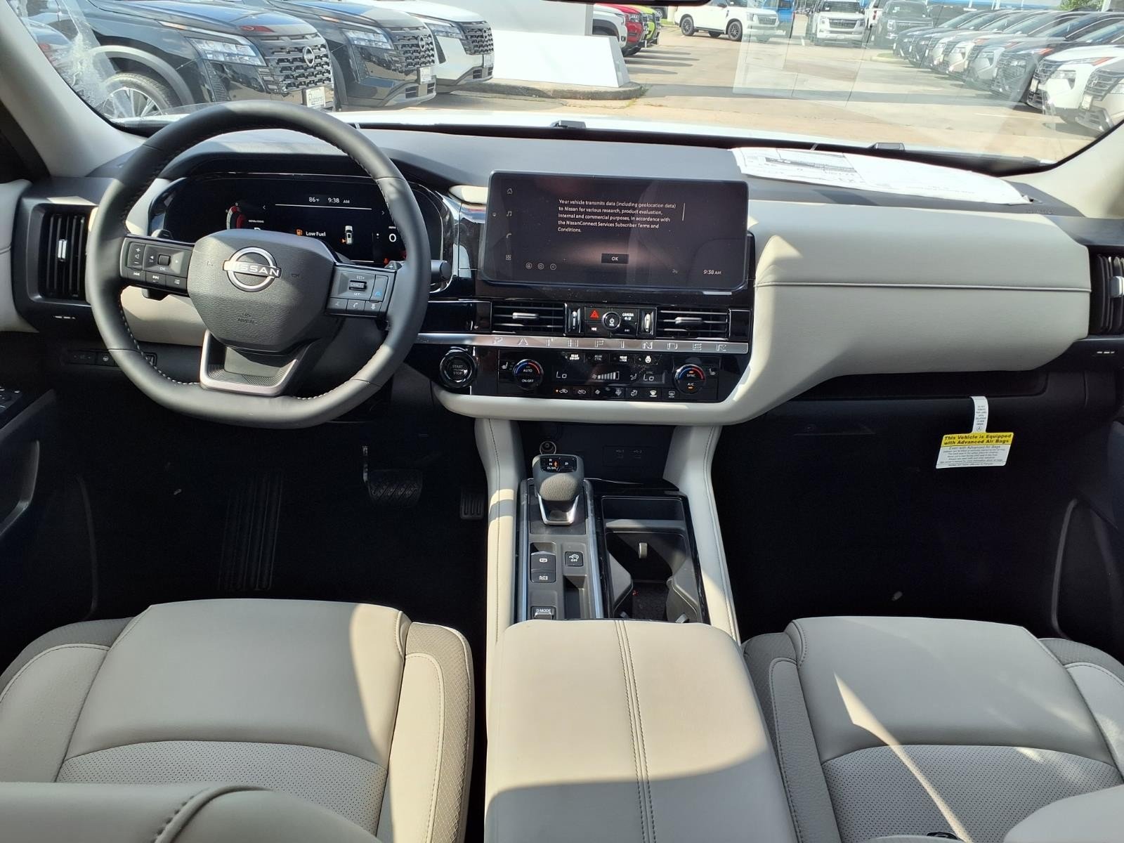 2026 Nissan Pathfinder SL White at Robbins Nissan