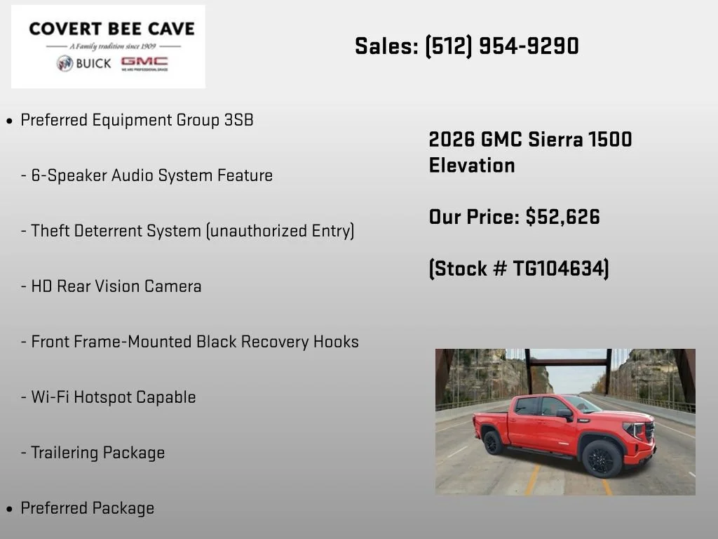 2026 GMC Sierra 1500 Elevation - Photo 24