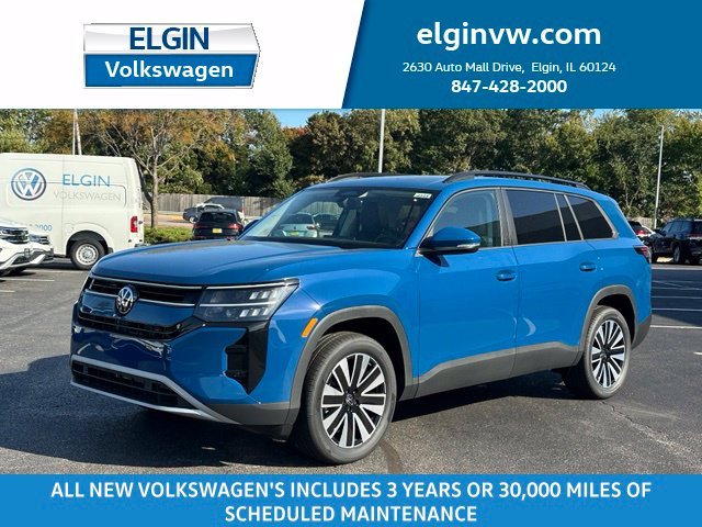 New 2027 Mountain Lake Blue Metallic Volkswagen SE w/Technology image 1