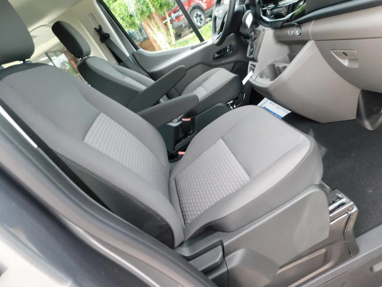New 2026 Carbonized Gray Metallic Ford Passenger Van XLT image 17