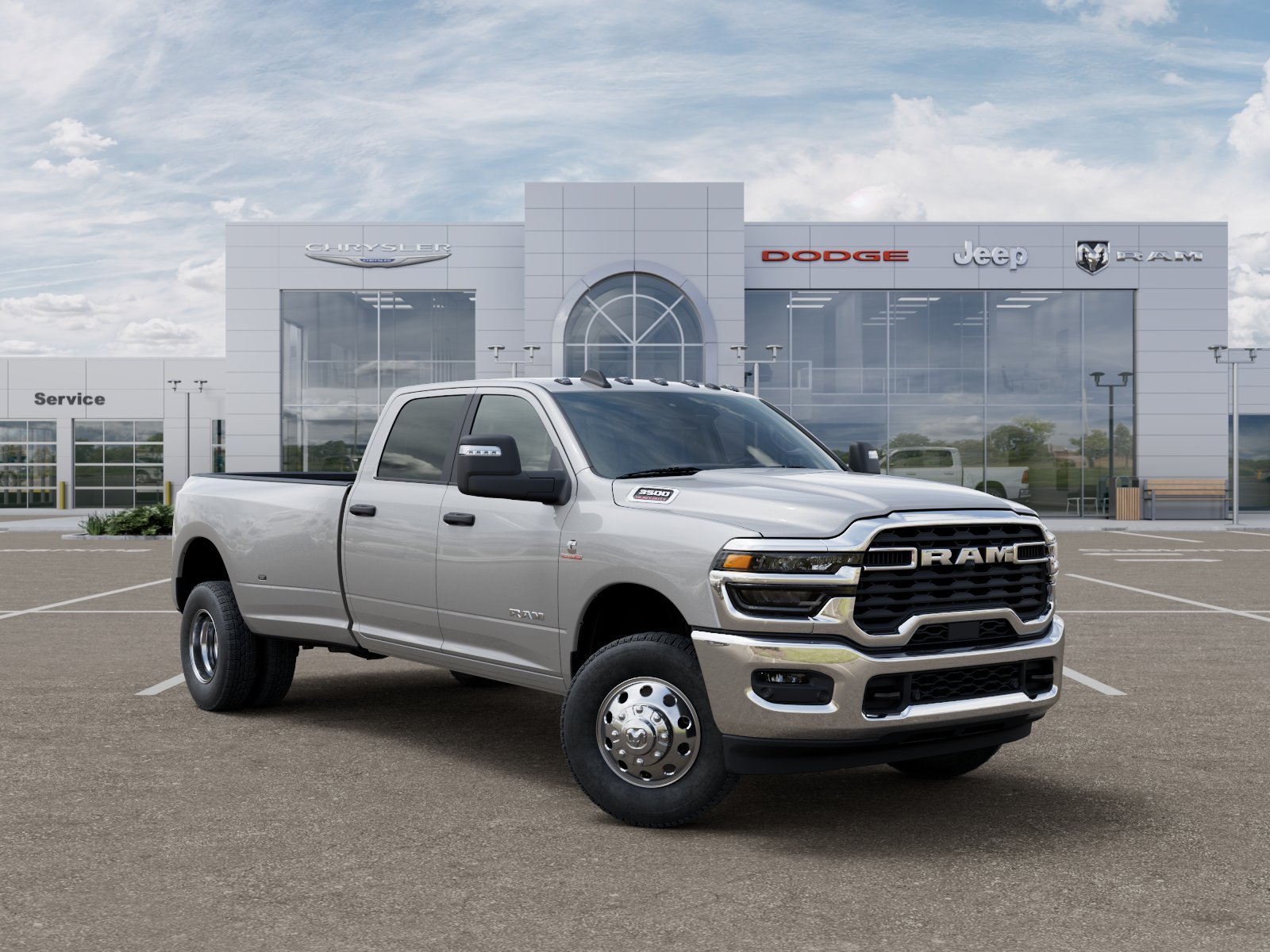 New 2026 Silver-Zynith Exterior Paint RAM Big Horn image 39
