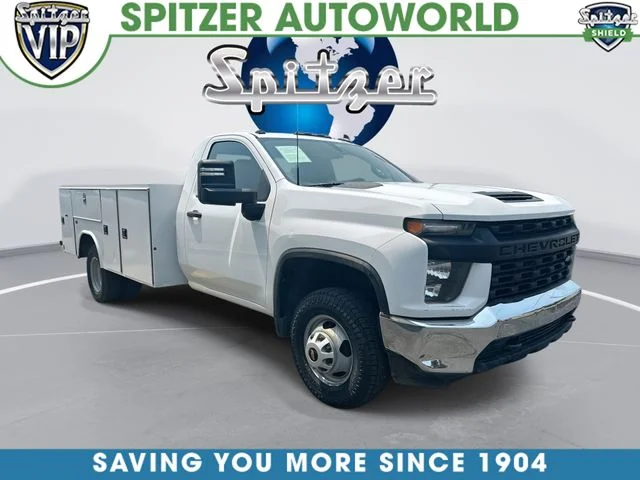 Used 2022 White Chevrolet Work Truck image 1