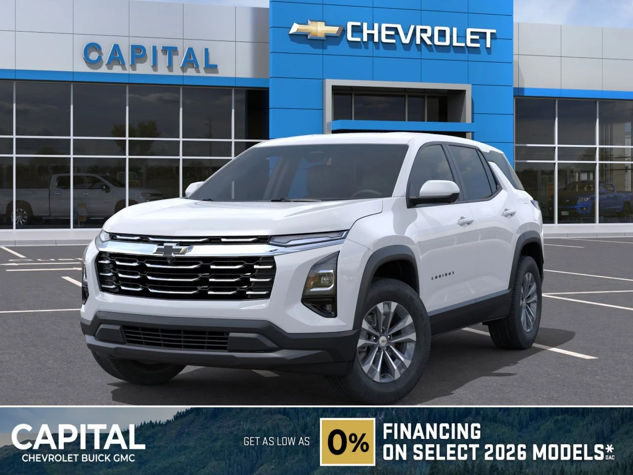 New 2026 Summit White Chevrolet AWD LT image 1