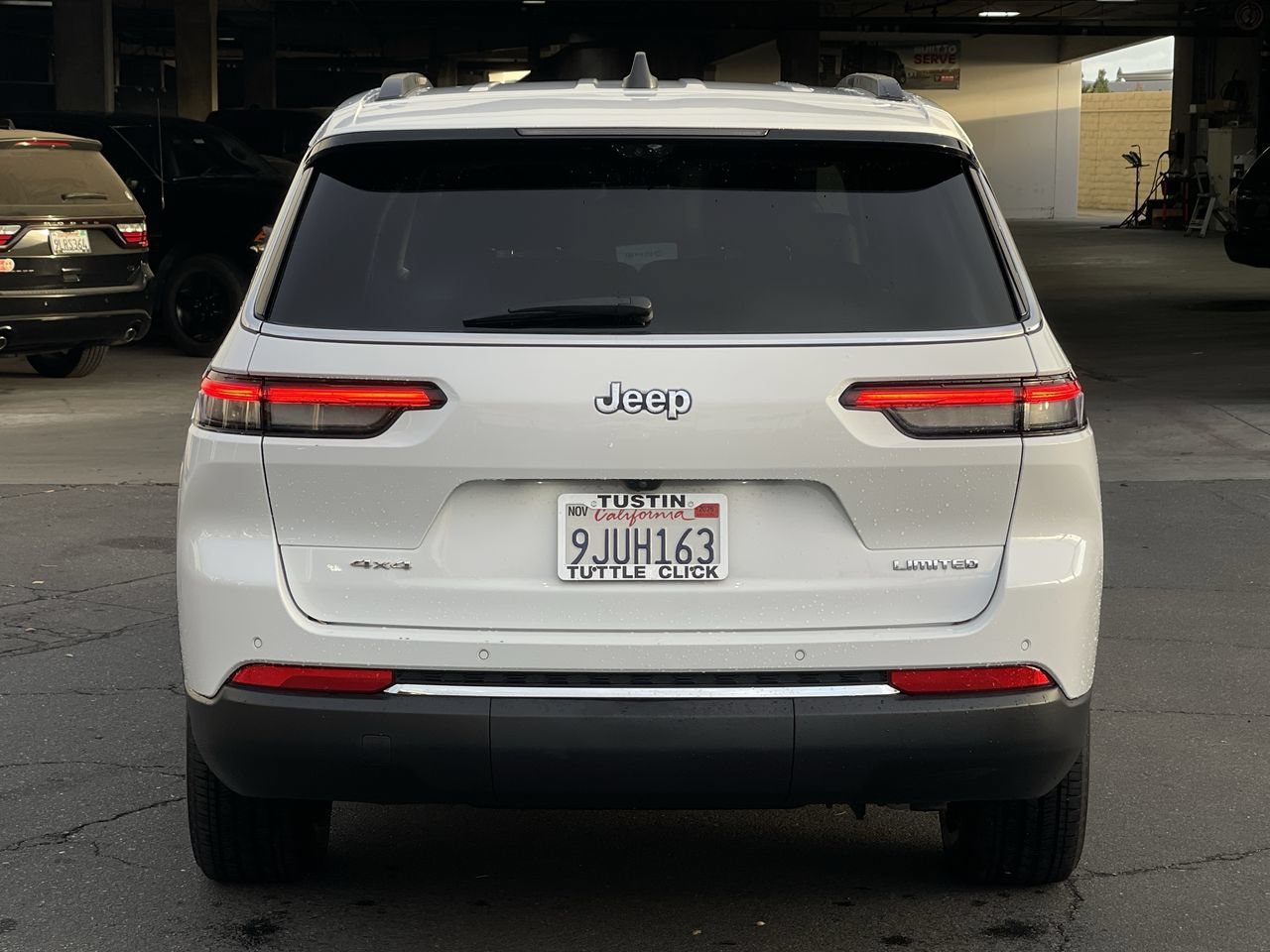 Used 2023 Bright White Clearcoat Jeep Limited image 4