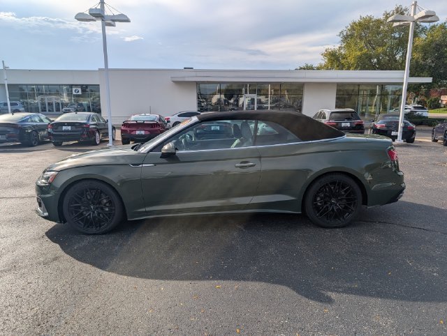 Used 2022 District Green Metallic/Black Roof Audi 45 Premium Plus image 1