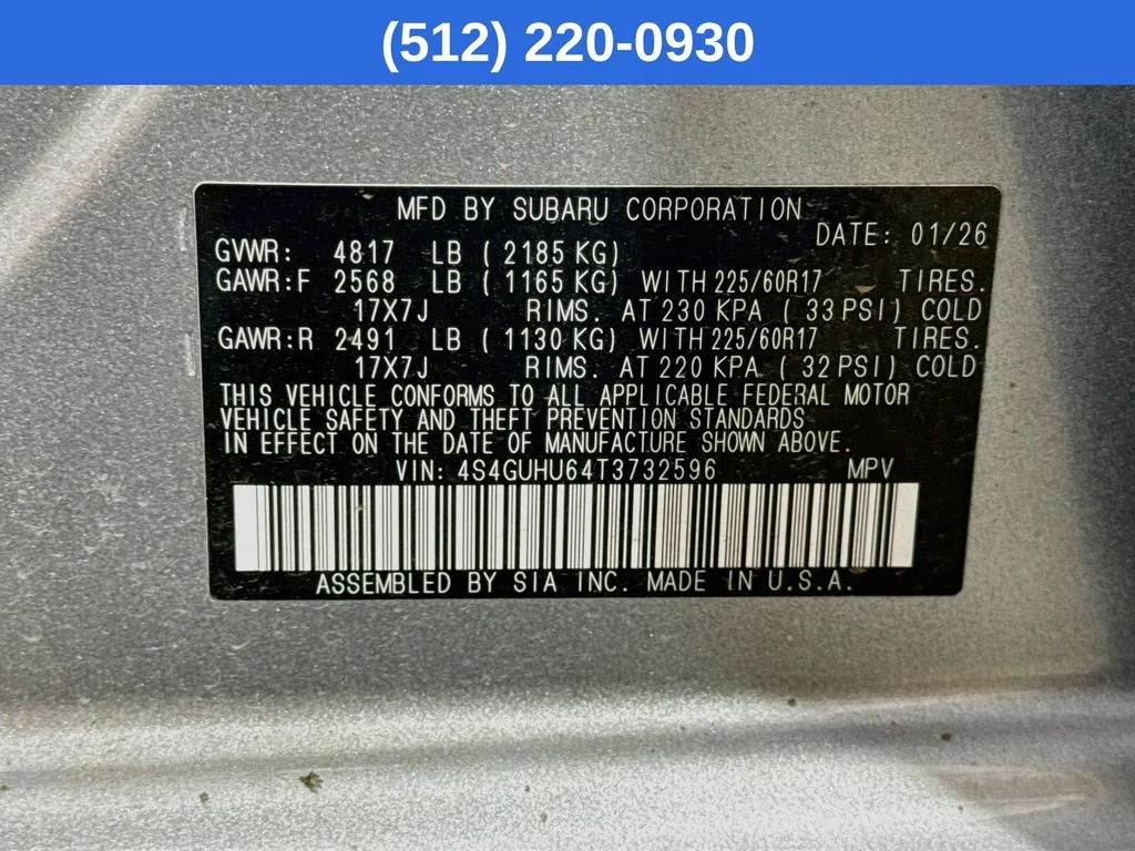 Certified Used 2026 Silver Subaru Wilderness image 41