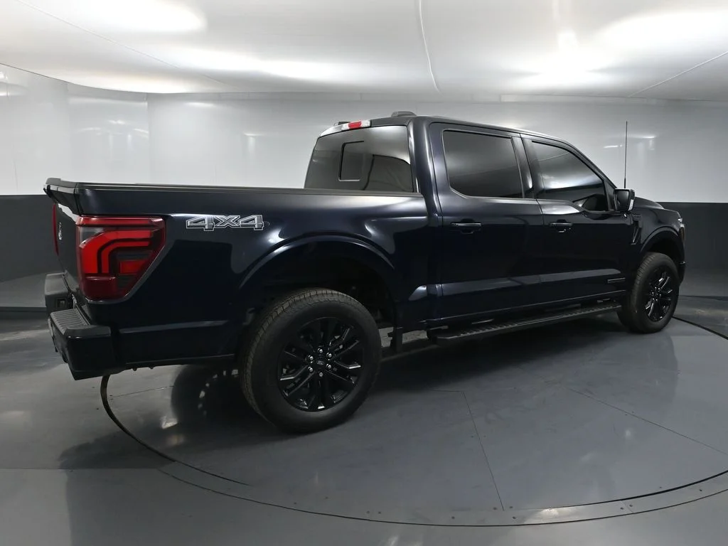 Certified Used 2025 Blue Ford Lariat image 4