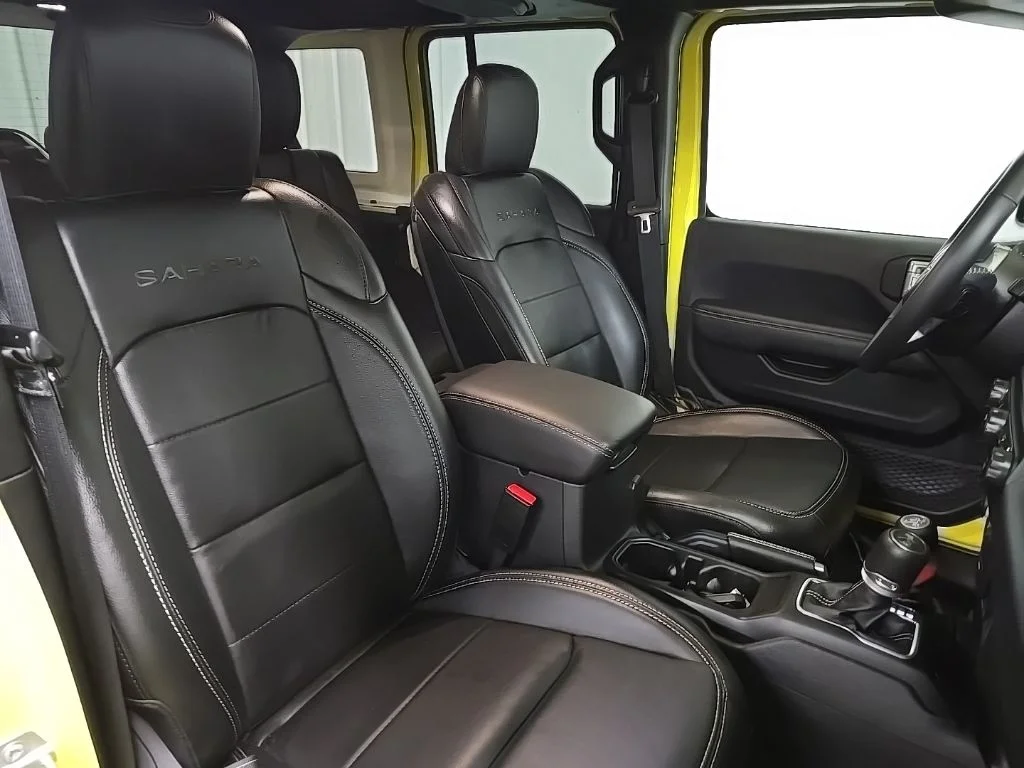 Used 2023 Yellow Jeep Sahara 4xe image 14