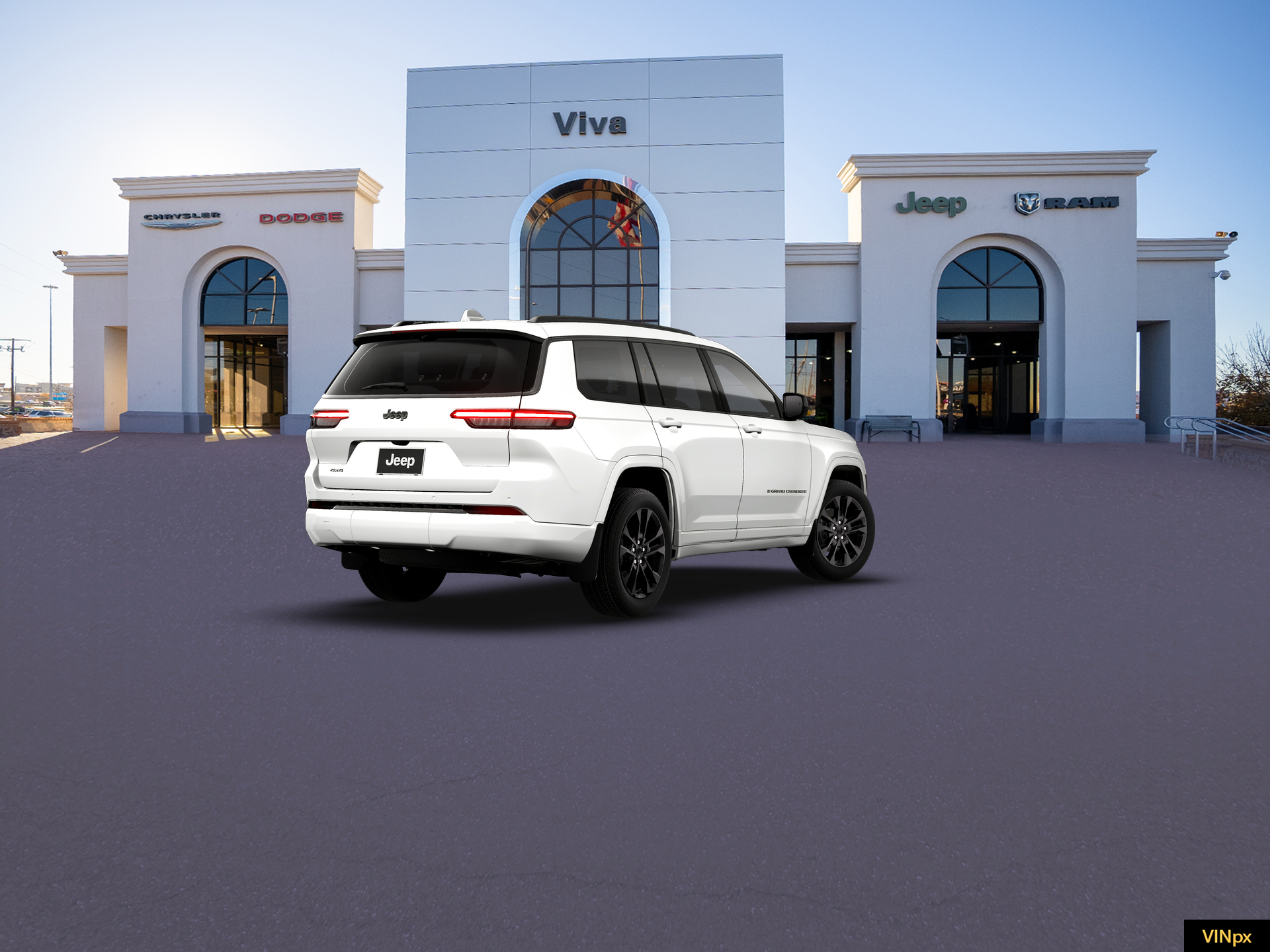 New 2026 Bright White Clear-Coat Exterior Paint Jeep Limited image 7