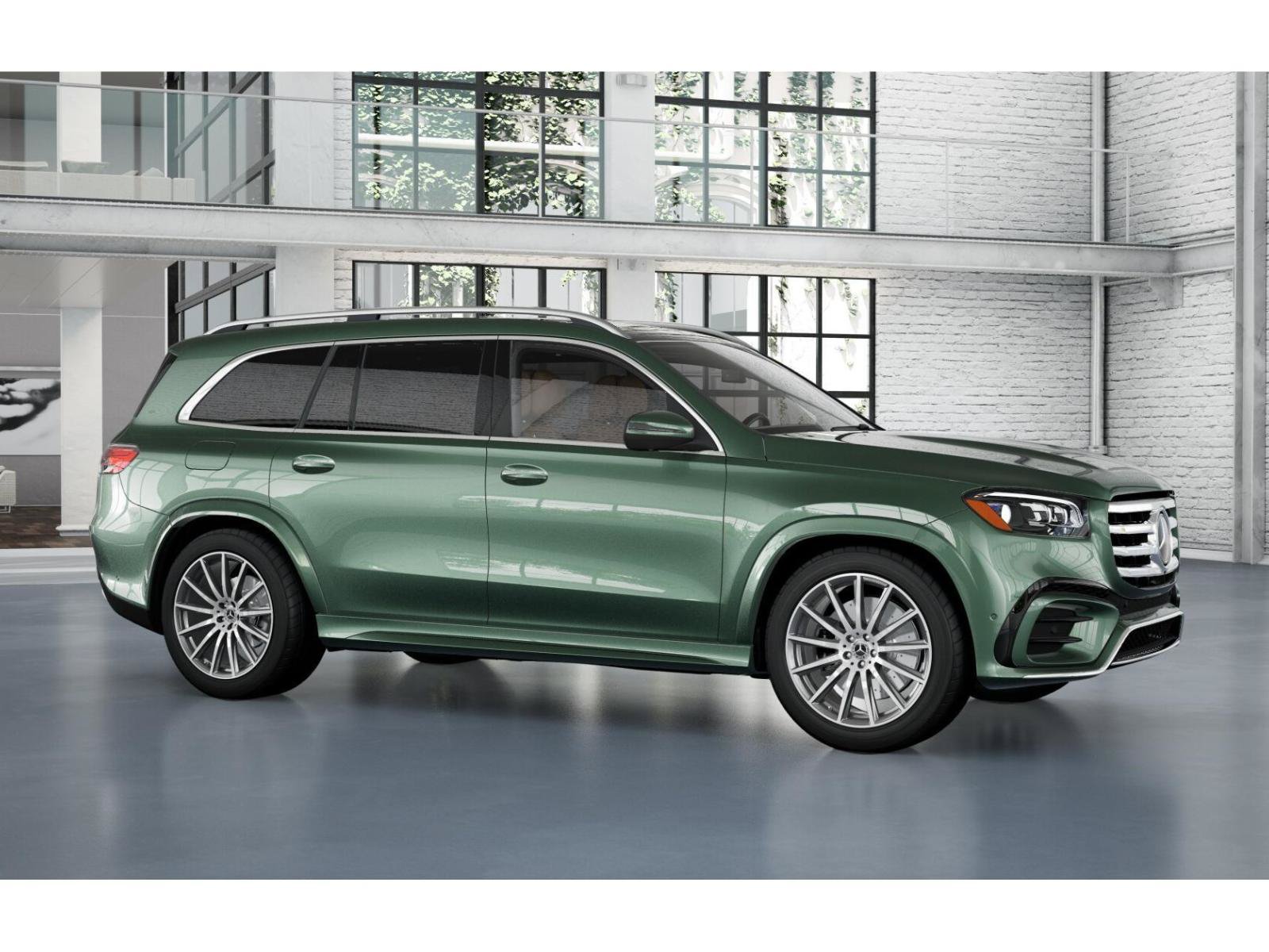 New 2026 MANUFAKTUR Ireland Mid Green Metallic Mercedes-Benz GLS 450 image 13