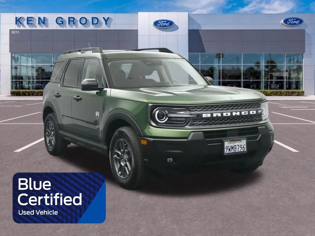Certified Used 2025 Green Ford Big Bend image 1