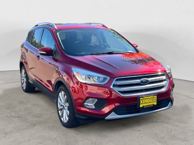 Used 2018 Ruby Red Metallic Ford Titanium image 3