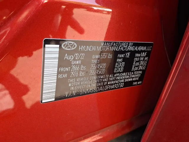 Certified Used 2023 Red Hyundai Calligraphy image 27