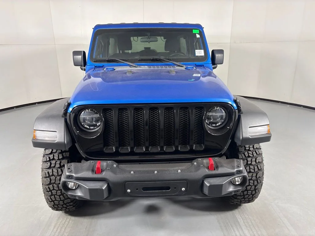 Used 2022 Blue Jeep Unlimited Willys image 3